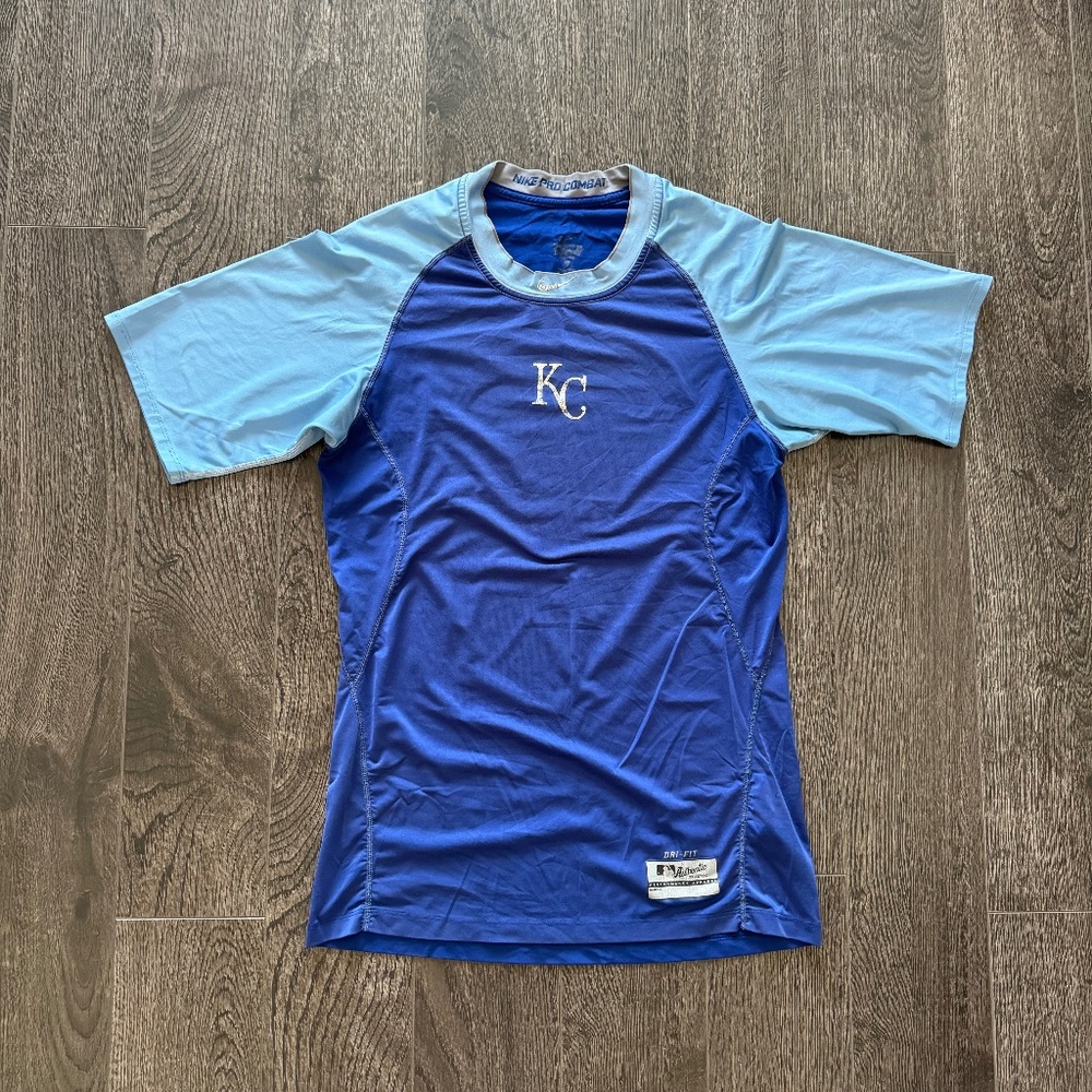 Nike Pro Combat Dri Fit Kansas City Royals KC Muscle Shirt